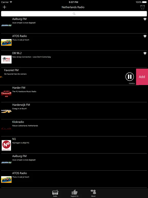荷蘭電台：iPad 應用程式畫面 9
