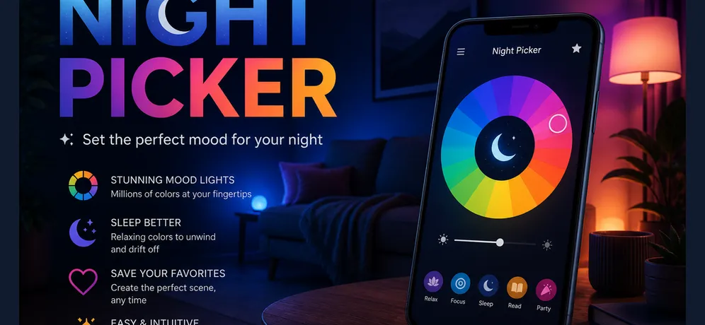 Night Picker: app screen 2
