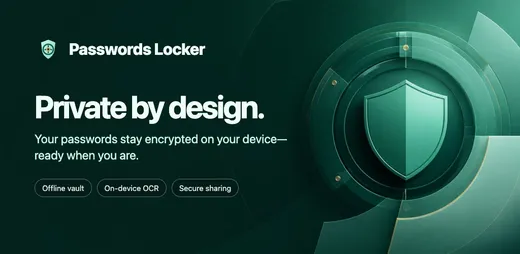 Passwords Locker app artwork
