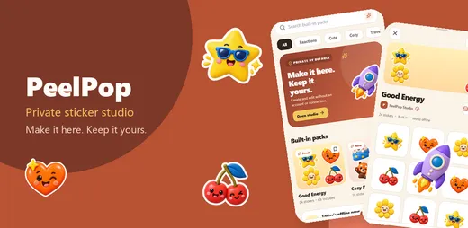 PeelPop Sticker Maker app artwork