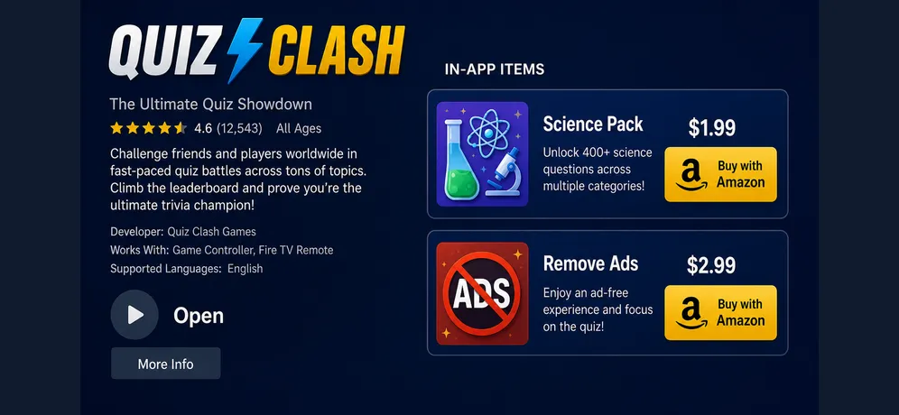 Quiz Clash：應用程式畫面 4