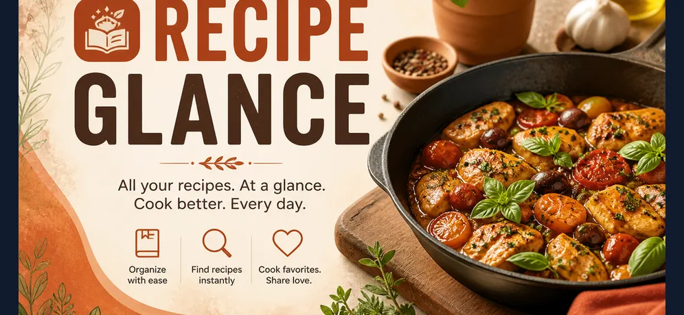 Recipe Glance：應用程式畫面 2