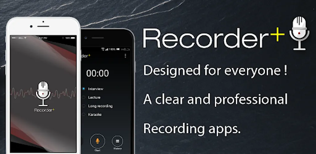 Recorder+ official store feature artwork