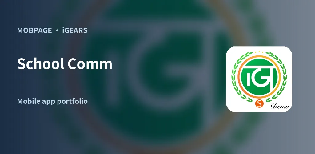 School Comm feature artwork composed from its official app icon