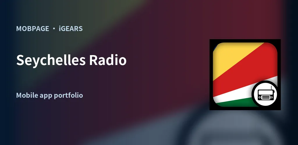 Seychelles Radio feature artwork composed from its official app icon