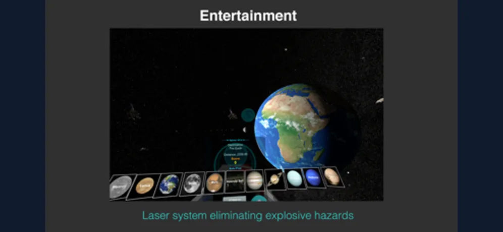 Solar Odyssey VR: iPhone app screen 4