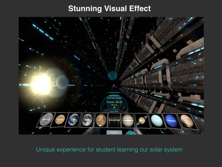 Solar Odyssey VR: iPad app screen 7