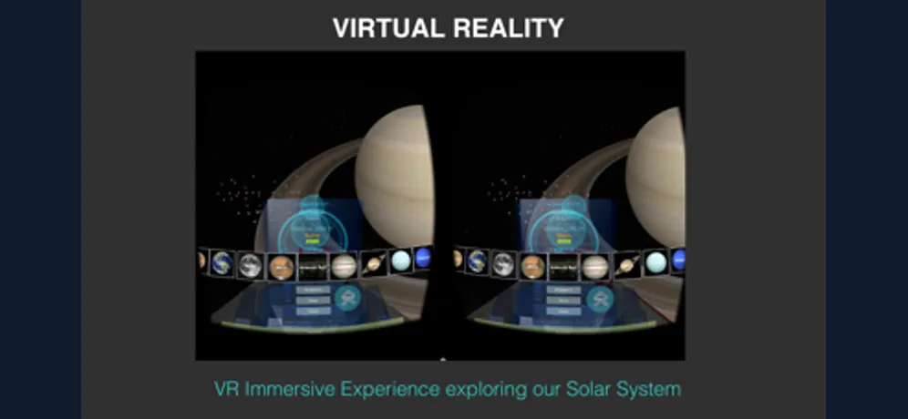 Solar Odyssey VR：iPhone 應用程式畫面 1