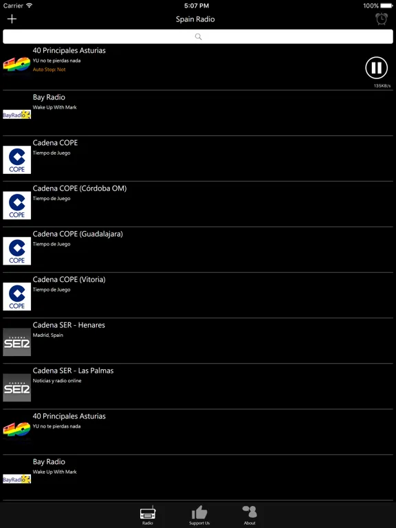 Spanish Radio - ES Radio: iPad app screen 7