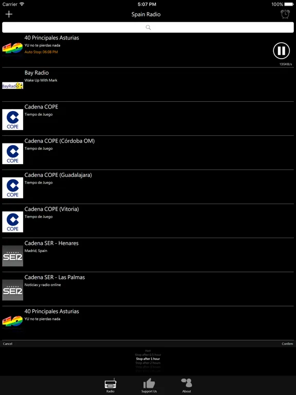 西班牙電台：iPad 應用程式畫面 8