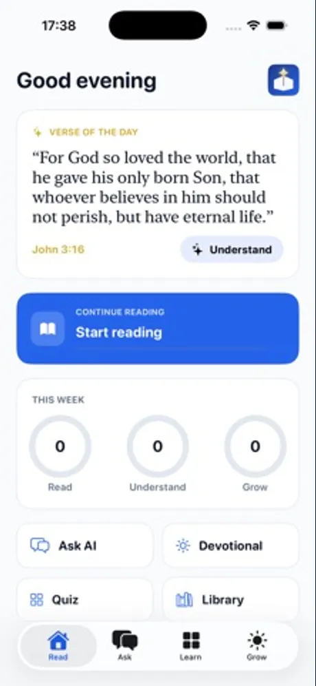Understand Bible: iPhone app screen 7