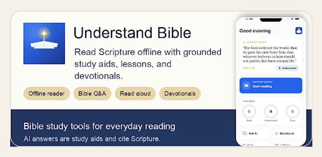 Understand Bible 聖經研讀 的官方商店主視覺