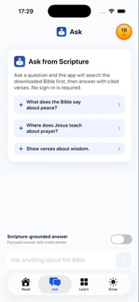 Understand Bible 聖經研讀：iPhone 應用程式畫面 10