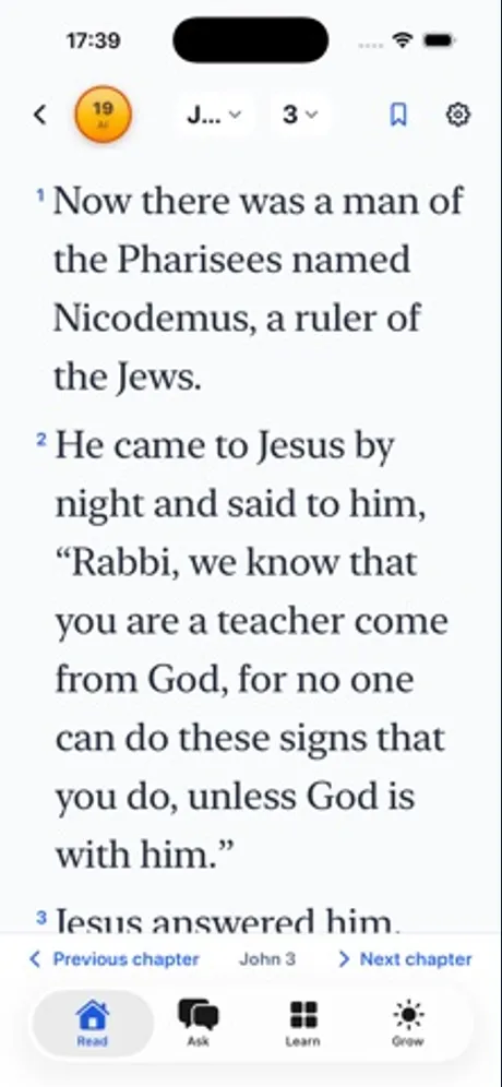 Understand Bible 聖經研讀：iPhone 應用程式畫面 11