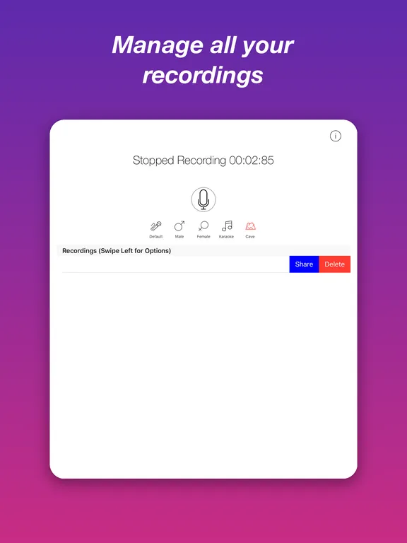 Change Your Voice：應用程式畫面 5