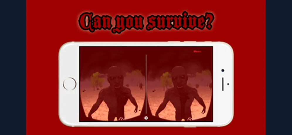 VR Zombie: iPhone app screen 4