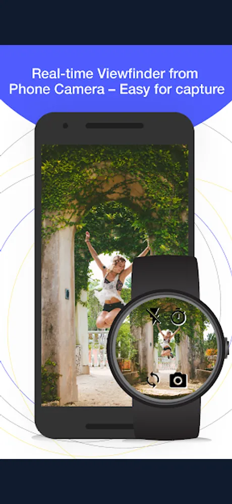 Wear Remote Camera: Android app screen 1